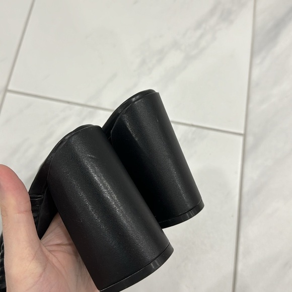 NEW! Dolce Vita Black Emeley Slip-On Double Band Dress Sandals - Size 6.5 - Picture 10 of 16